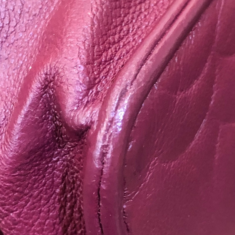 シャネル CHANEL カメリアチェーンウォレット A47421 ピンク/シルバー金具 ラムスキン レディース 長財布