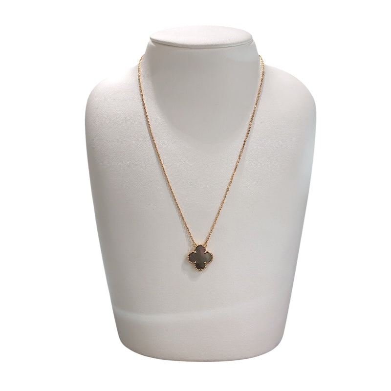 ヴァンクリーフ＆アーペル Van Cleef & Arpels ヴィンテージアルハンブラネックレス K18ピンクゴールド MOP ジュエリー