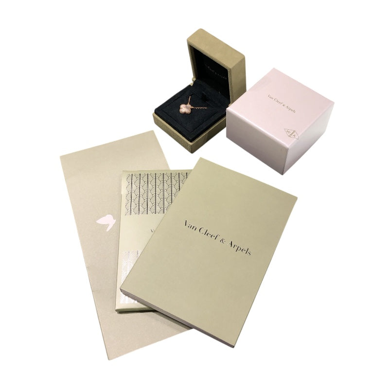 ヴァンクリーフ＆アーペル Van Cleef & Arpels ヴィンテージアルハンブラネックレス K18ピンクゴールド MOP ジュエリー