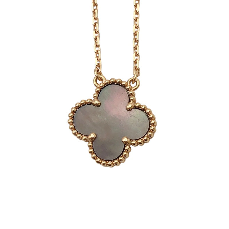 ヴァンクリーフ＆アーペル Van Cleef & Arpels ヴィンテージアルハンブラネックレス K18ピンクゴールド MOP ジュエリー