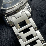 エルメス HERMES クリッパー ダイバー CL5.210 ブルー SS クオーツ レディース 腕時計