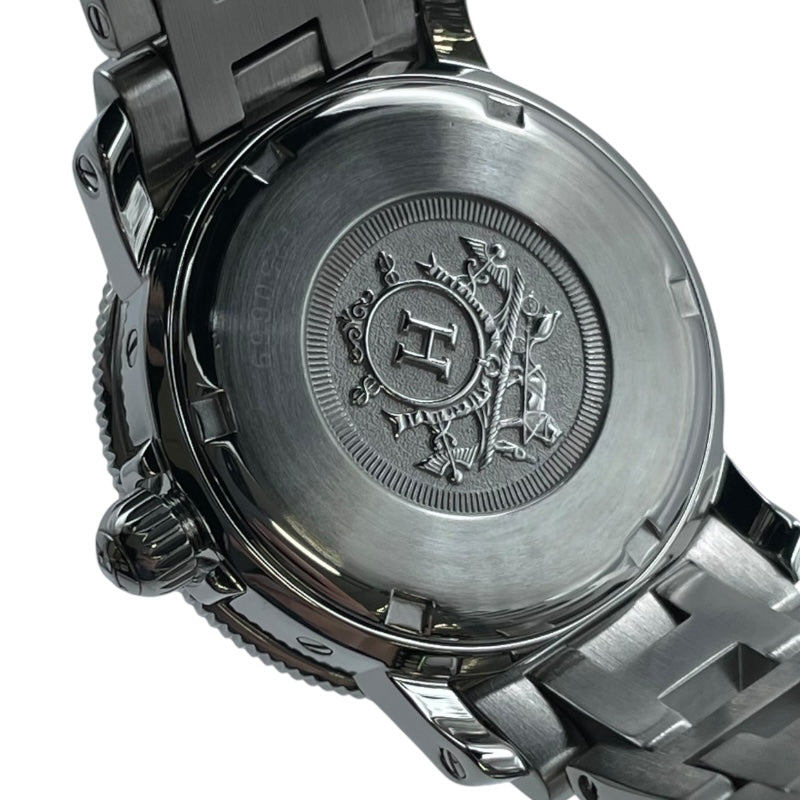 エルメス HERMES クリッパー ダイバー CL5.210 ブルー SS クオーツ レディース 腕時計
