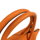 エルメス HERMES ガーデンパーティPM □N刻印　(2010年製) オレンジ シルバー金具 ネゴンダ レディース トートバッグ