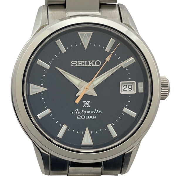グランドセイコー Grand Seiko プロスペックス アルピニスト SBDC159 ブラック SS メンズ 腕時計