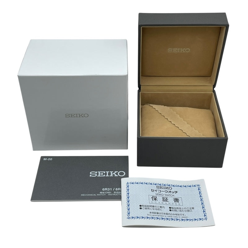 グランドセイコー Grand Seiko プロスペックス アルピニスト SBDC159 ブラック SS メンズ 腕時計