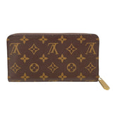 ルイ・ヴィトン LOUIS VUITTON ジッピー・ウォレット M42616 ブラウン モノグラムキャンバス ユニセックス 長財布