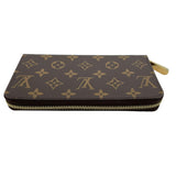 ルイ・ヴィトン LOUIS VUITTON ジッピー・ウォレット M42616 ブラウン モノグラムキャンバス ユニセックス 長財布
