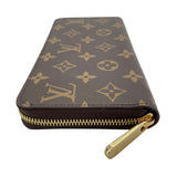 ルイ・ヴィトン LOUIS VUITTON ジッピー・ウォレット M42616 ブラウン モノグラムキャンバス ユニセックス 長財布