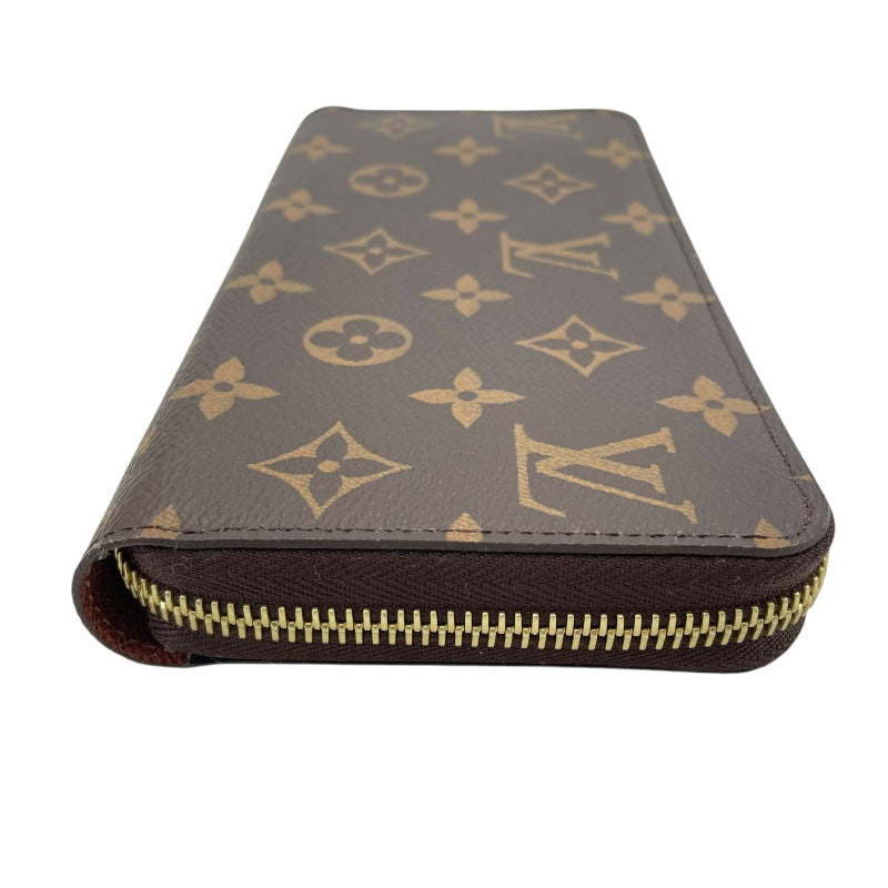 ルイ・ヴィトン LOUIS VUITTON ジッピー・ウォレット M42616 ブラウン モノグラムキャンバス ユニセックス 長財布