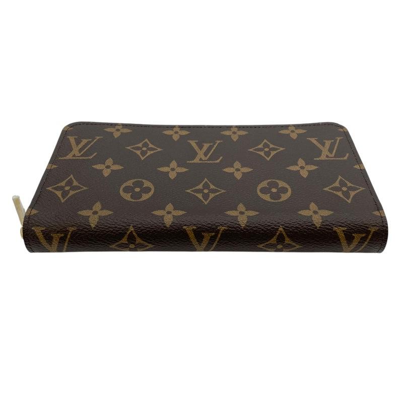 ルイ・ヴィトン LOUIS VUITTON ジッピー・ウォレット M42616 ブラウン モノグラムキャンバス ユニセックス 長財布
