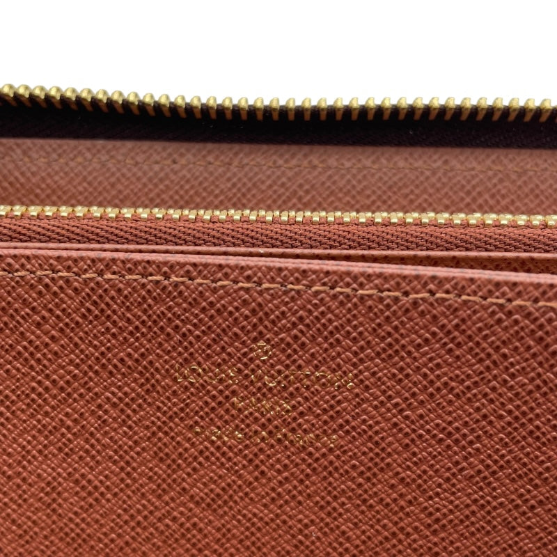 ルイ・ヴィトン LOUIS VUITTON ジッピー・ウォレット M42616 ブラウン モノグラムキャンバス ユニセックス 長財布