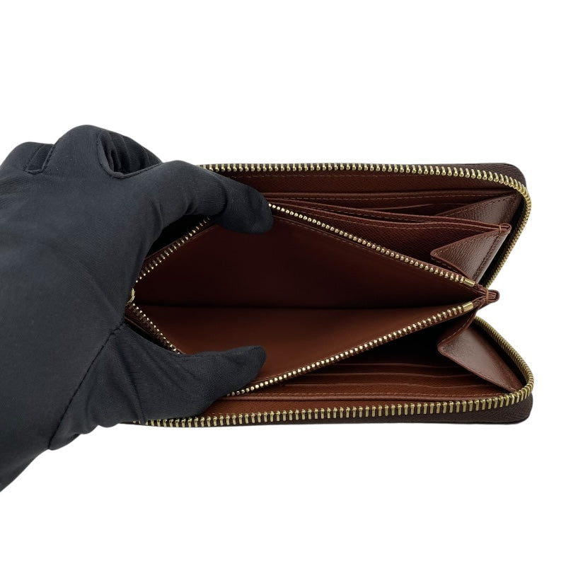 ルイ・ヴィトン LOUIS VUITTON ジッピー・ウォレット M42616 ブラウン モノグラムキャンバス ユニセックス 長財布
