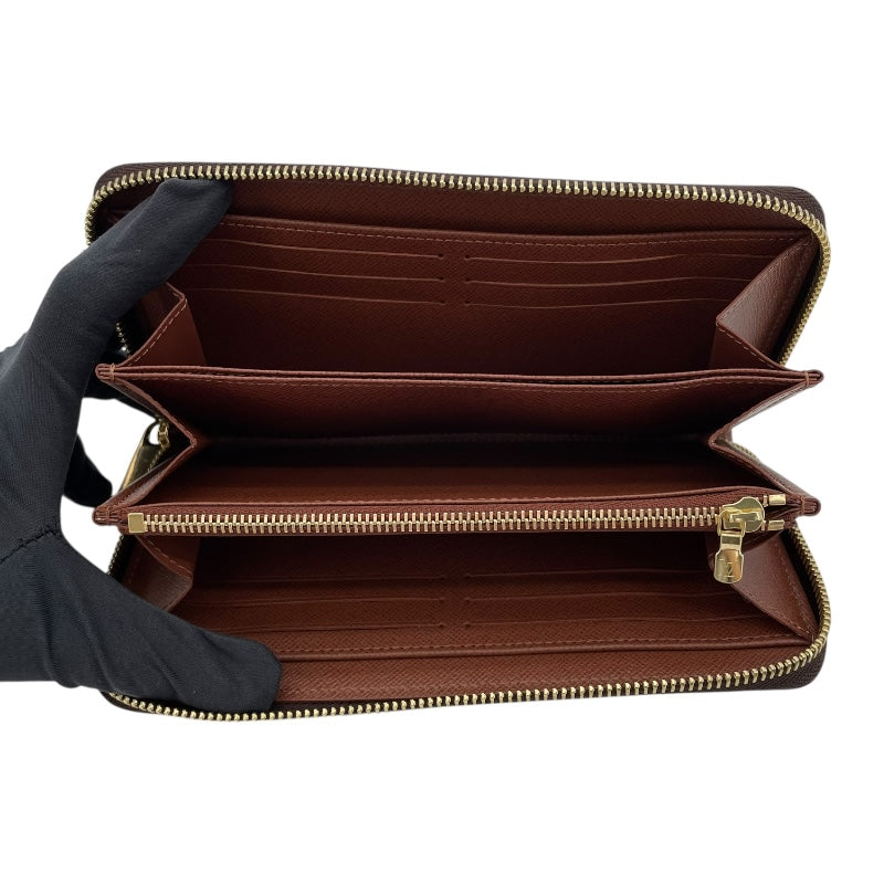 ルイ・ヴィトン LOUIS VUITTON ジッピー・ウォレット M42616 ブラウン モノグラムキャンバス ユニセックス 長財布
