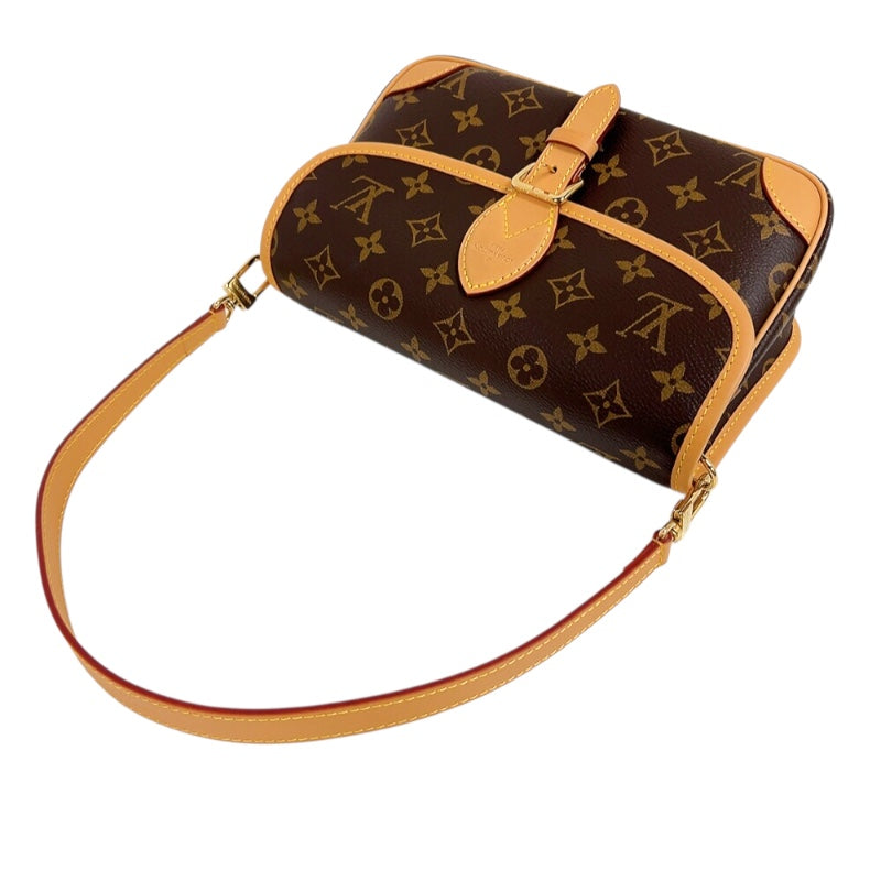 【美品です★】のショルダーバッグM45985 ルイ・ヴィトン LOUIS VUITTON ディアヌNM PM M45985 ブラウン