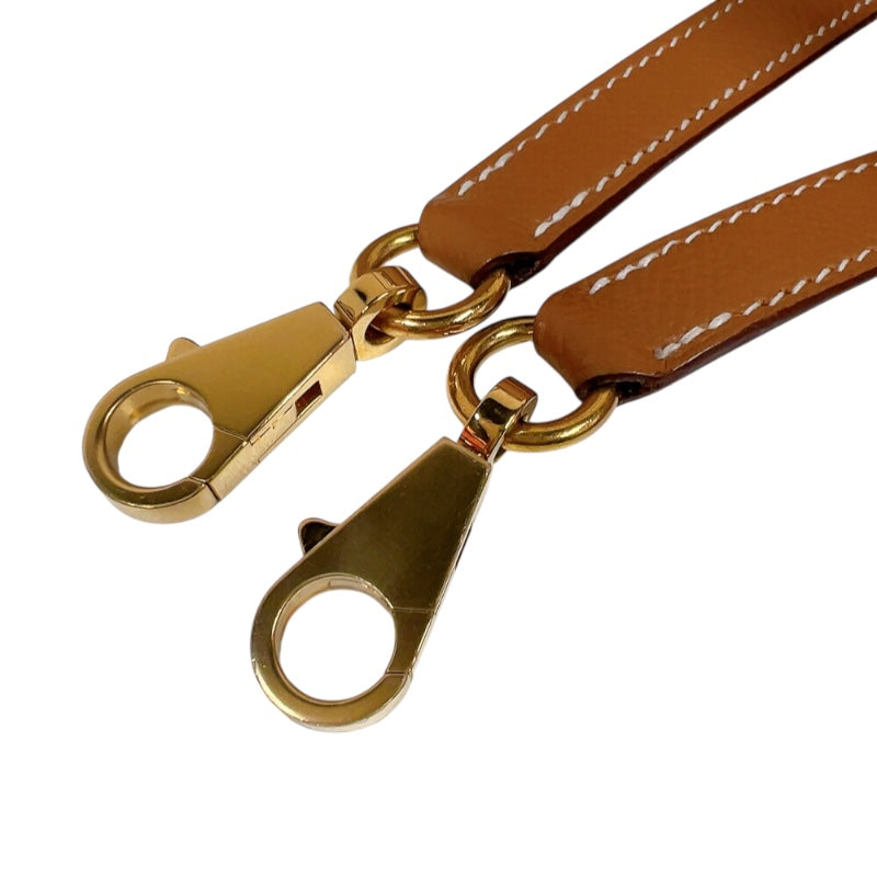 エルメス HERMES ケリー28　外縫い C刻印　(2018年製) ゴールド　ゴールド金具 ヴォーエプソン レディース ショルダーバッグ