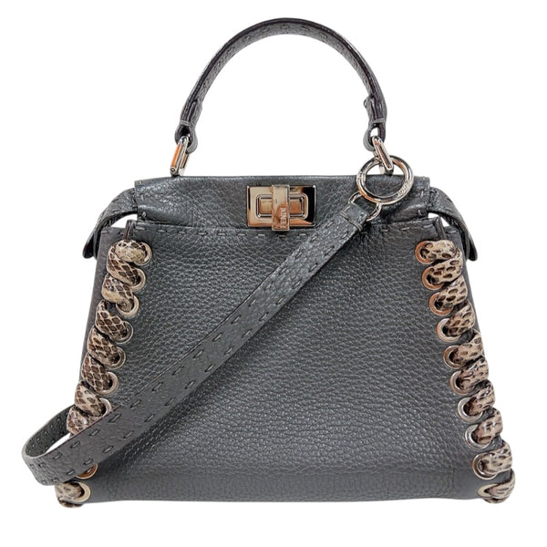 フェンディ　FENDI ミニピーカブー FENDI フェンディ ピーカブー ミニ 2way ハンドバッグ セレリア