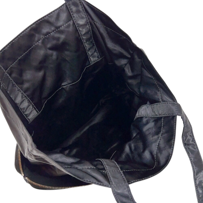 シャネル CHANEL マトラッセグログラントート ブラック　ゴールド金具 ナイロン/レザー レディース トートバッグ