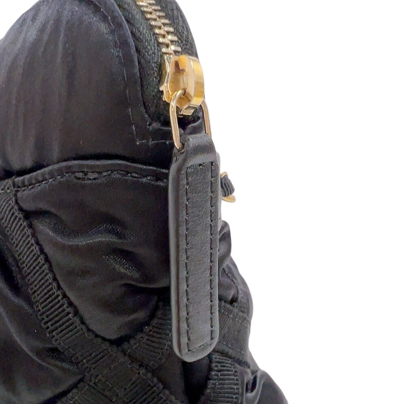 シャネル CHANEL マトラッセグログラントート ブラック　ゴールド金具 ナイロン/レザー レディース トートバッグ