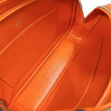 エルメス HERMES プリュムエラン28 □I刻印　(2005年製)　 オレンジ　シルバー金具 シェーブル レディース ハンドバッグ