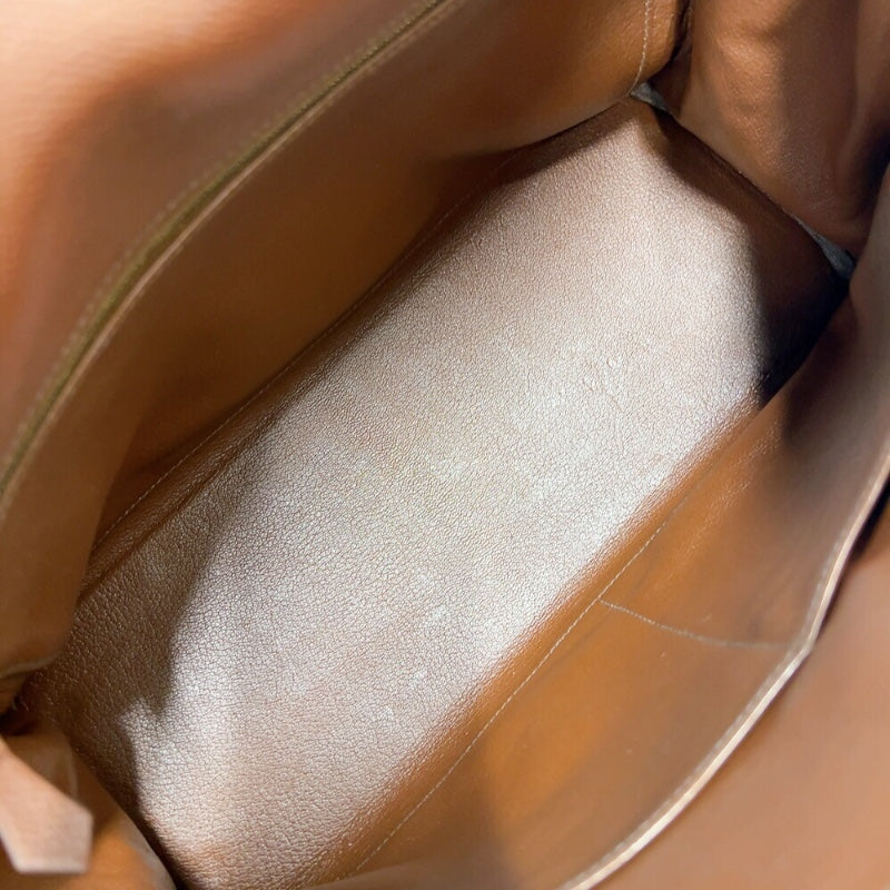 エルメス HERMES ケリー35 □A刻印　(1997年製) ショコラ　ゴールド金具 クシュベル レディース ハンドバッグ
