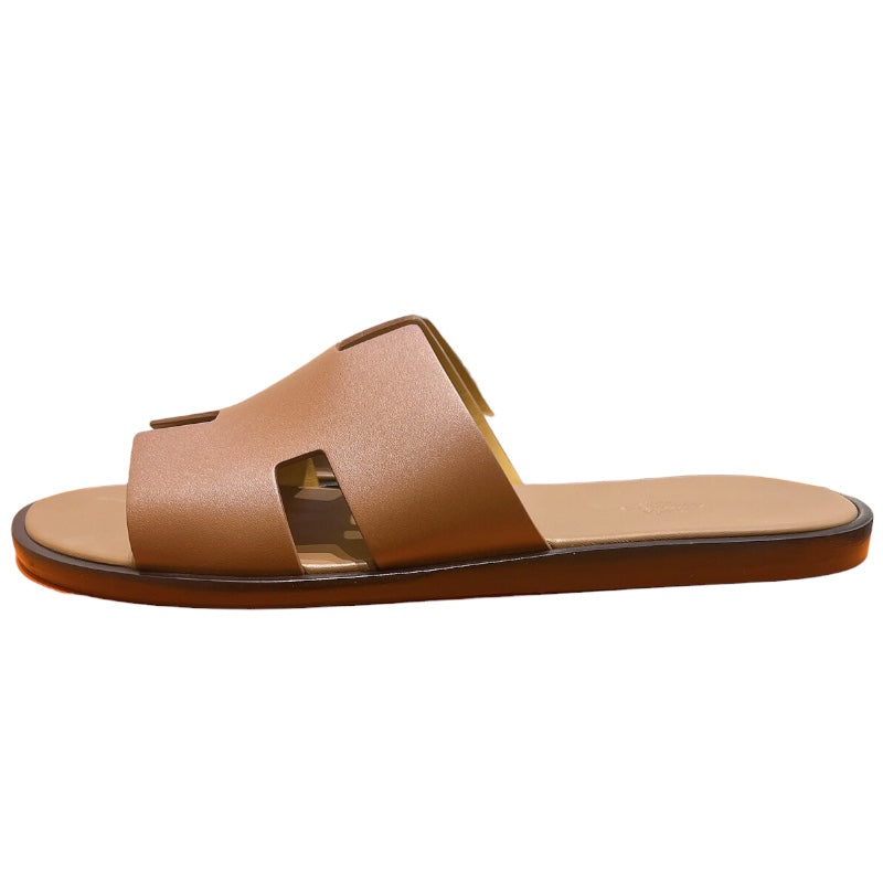 エルメス HERMES イズミールフラットサンダル H041141Z レザー メンズ サンダル