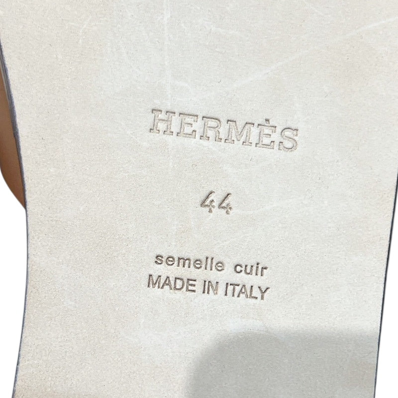 エルメス HERMES イズミールフラットサンダル H041141Z レザー メンズ サンダル