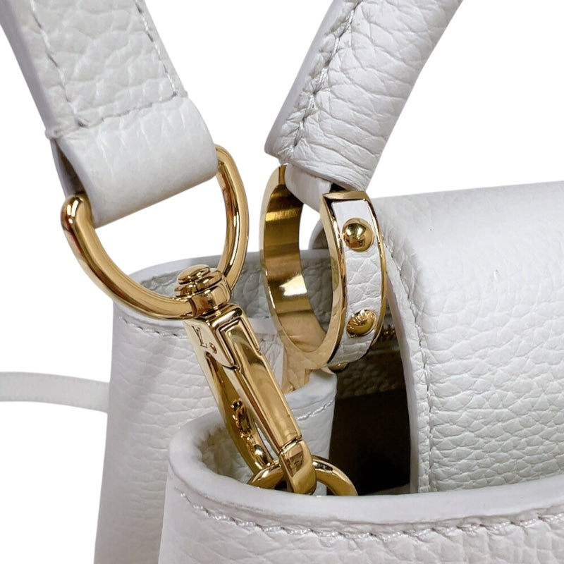 ルイ・ヴィトン LOUIS VUITTON カプシーヌBB M55832 ホワイト