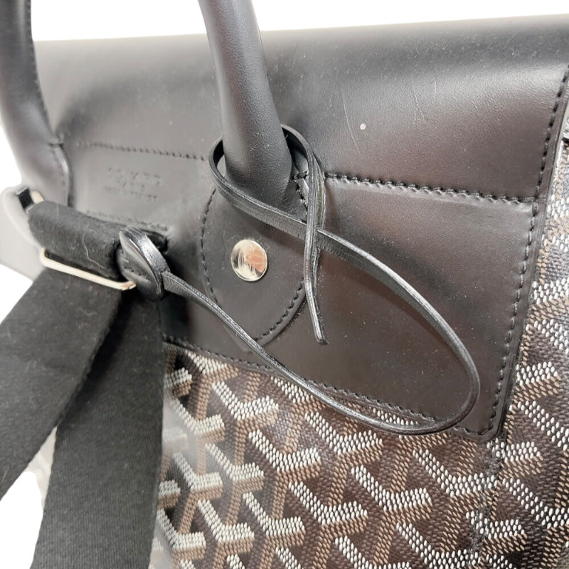 【ほぼ新品】 GOYARD  アルパン バックパックMM ゴヤール GOYARD アルパンMM バッグパック ブラック シルバー