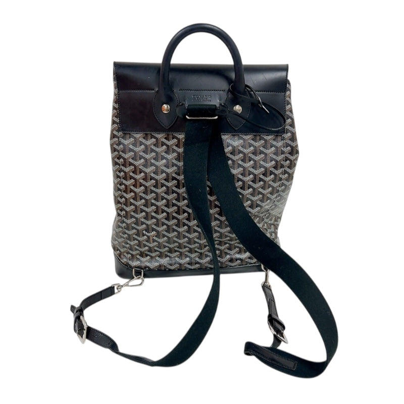【ほぼ新品】 GOYARD  アルパン バックパックMM ゴヤール GOYARD アルパンMM バッグパック ブラック シルバー