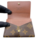 ルイ・ヴィトン LOUIS VUITTON カードケースアンヴェロップ・カルト ブラウン モノグラム ユニセックス カードケース
