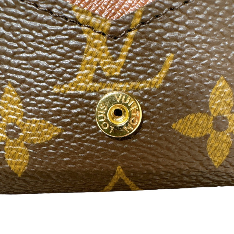 ルイ・ヴィトン LOUIS VUITTON カードケースアンヴェロップ・カルト ブラウン モノグラム ユニセックス カードケース