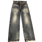 セリーヌ CELINE ミッドナイトサファイアデニムパンツ 2N946676X ブルー デニム デニム レディース デニムパンツ