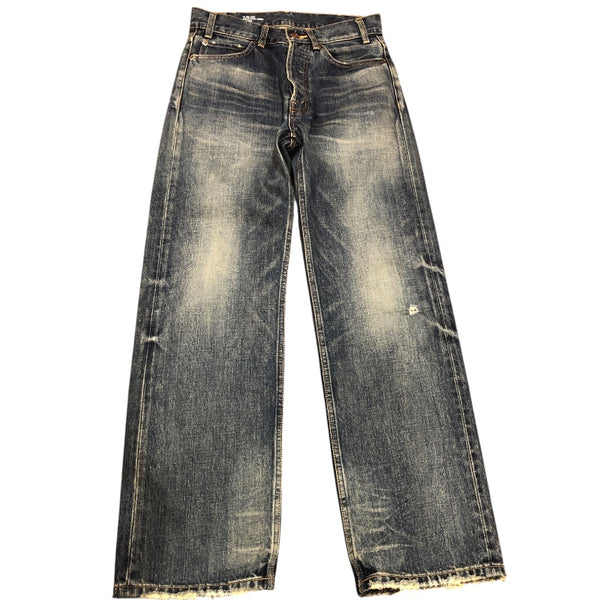 セリーヌ CELINE ミッドナイトサファイアデニムパンツ 2N946676X ブルー デニム デニム レディース デニムパンツ