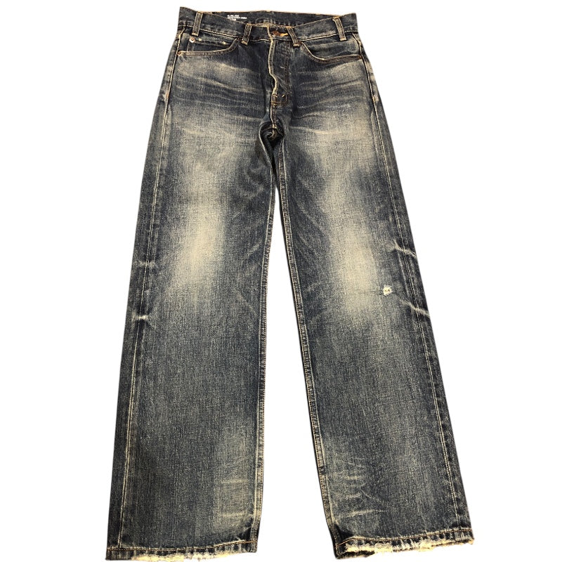セリーヌ CELINE ミッドナイトサファイアデニムパンツ 2N946676X ブルー デニム デニム レディース デニムパンツ