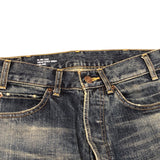 セリーヌ CELINE ミッドナイトサファイアデニムパンツ 2N946676X ブルー デニム デニム レディース デニムパンツ