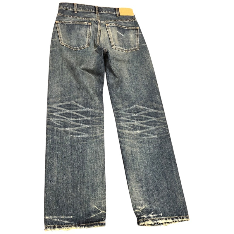 セリーヌ CELINE ミッドナイトサファイアデニムパンツ 2N946676X ブルー デニム デニム レディース デニムパンツ