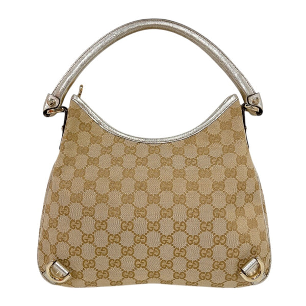 グッチ GUCCI アビーワンショルダー 130738 ベージュ キャンバス/レザー レディース ハンドバッグ