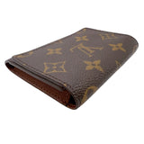 ルイ・ヴィトン LOUIS VUITTON アンヴェロップ・カルトドゥヴィジット M62920 ブラウン　 モノグラム ユニセックス カードケース