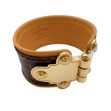 ルイ・ヴィトン LOUIS VUITTON ブラスレセイブイット ブラウン モノグラム アクセサリー