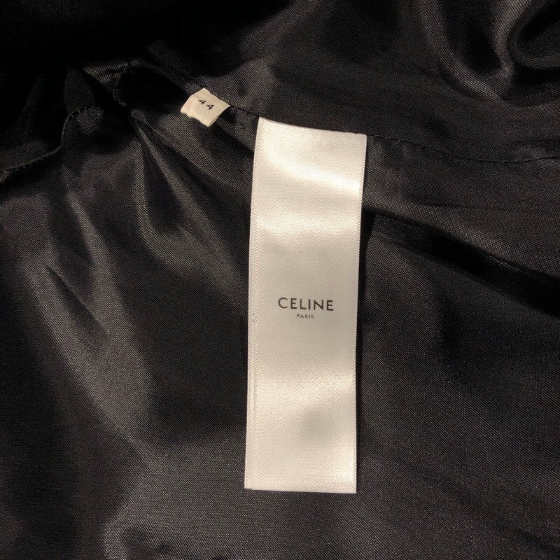 セリーヌ CELINE ワッペンロゴフーディロングコート RV03U1025 ウール メンズ その他アウター