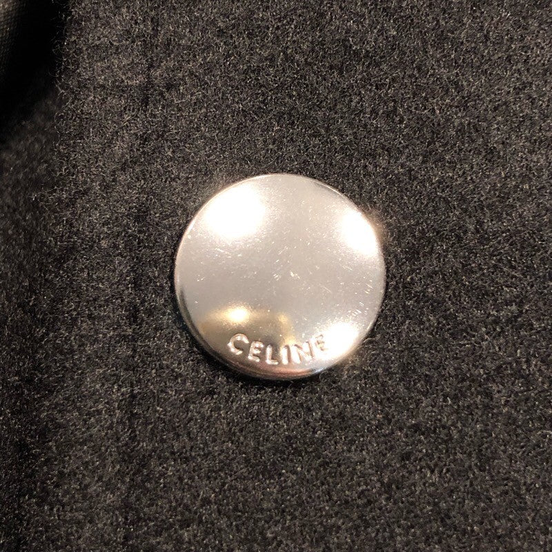 セリーヌ CELINE ワッペンロゴフーディロングコート RV03U1025 ウール メンズ その他アウター