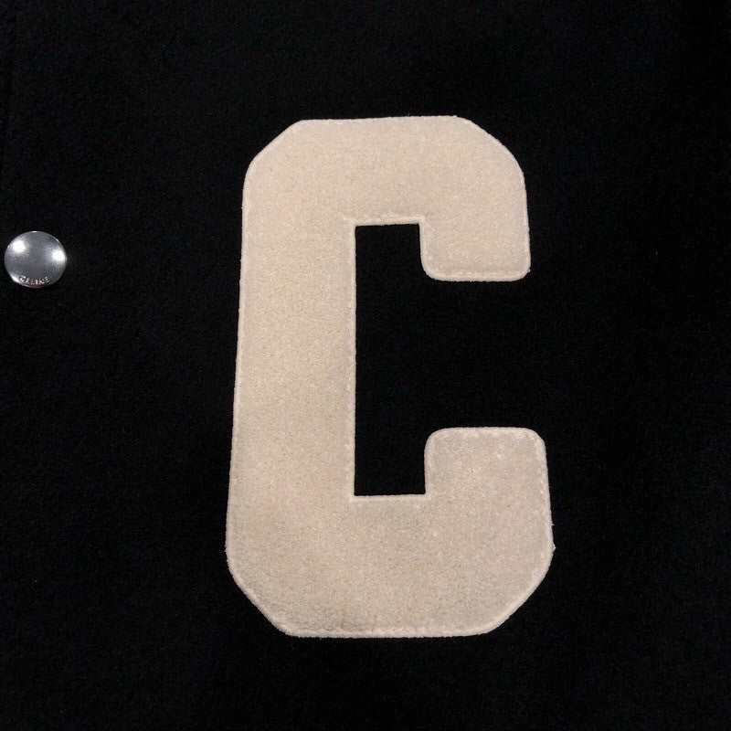 セリーヌ CELINE ワッペンロゴフーディロングコート RV03U1025 ウール メンズ その他アウター