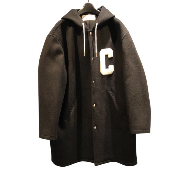 セリーヌ CELINE ワッペンロゴフーディロングコート RV03U1025 ウール メンズ その他アウター