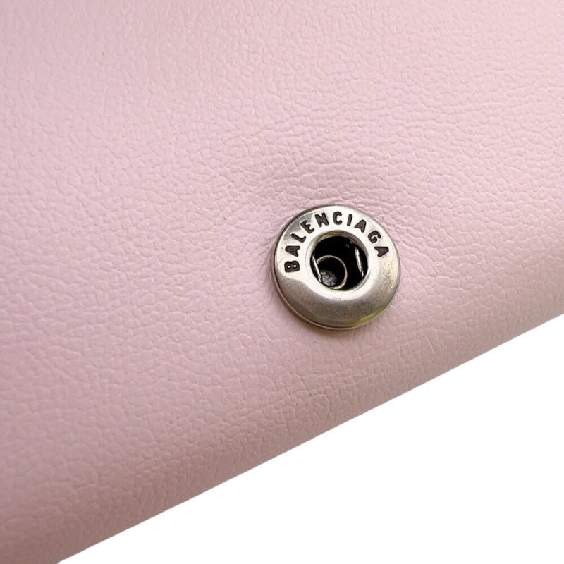 バレンシアガ BALENCIAGA ENVELOPE　ミニウォレット 736730 レザー ユニセックス 三つ折り財布