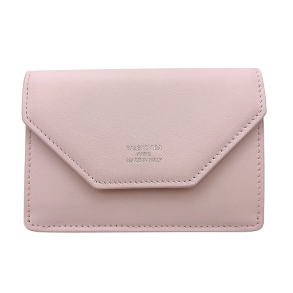 バレンシアガ BALENCIAGA ENVELOPE　ミニウォレット 736730 レザー ユニセックス 三つ折り財布