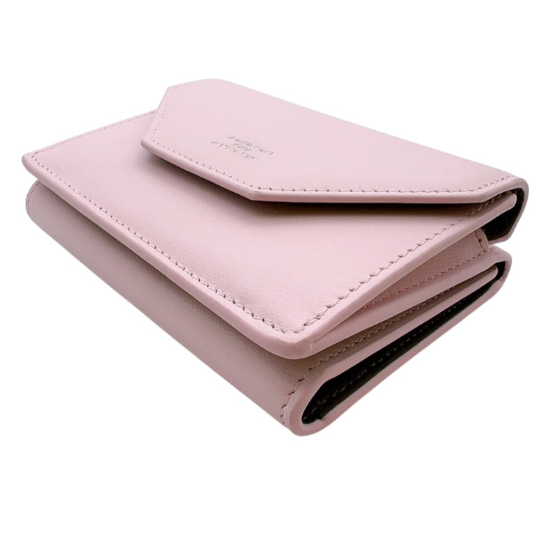 バレンシアガ BALENCIAGA ENVELOPE　ミニウォレット 736730 レザー ユニセックス 三つ折り財布