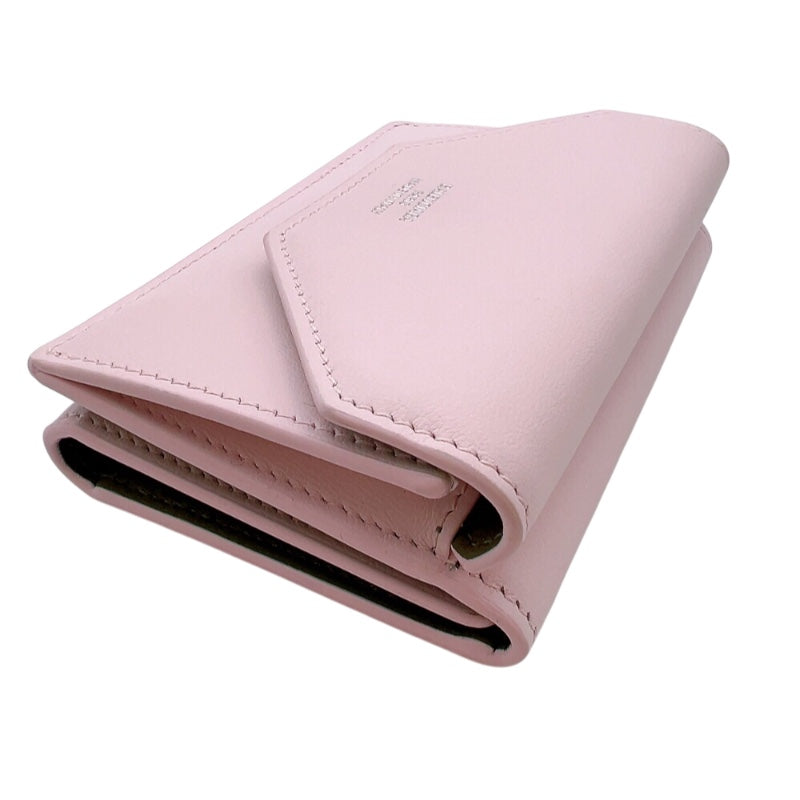 バレンシアガ BALENCIAGA ENVELOPE　ミニウォレット 736730 レザー ユニセックス 三つ折り財布