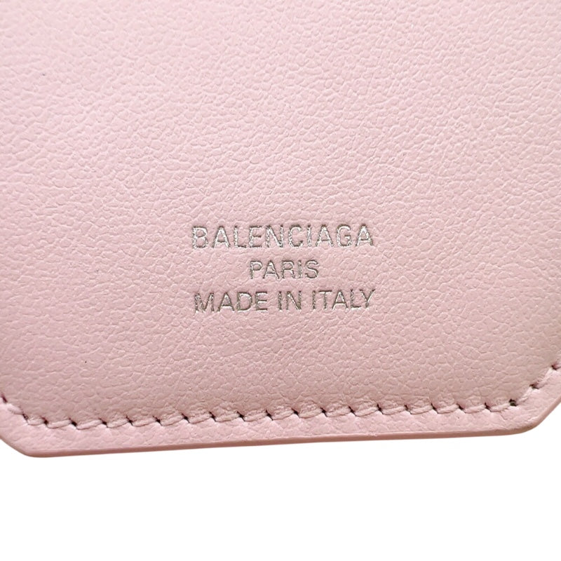 バレンシアガ BALENCIAGA ENVELOPE　ミニウォレット 736730 レザー ユニセックス 三つ折り財布