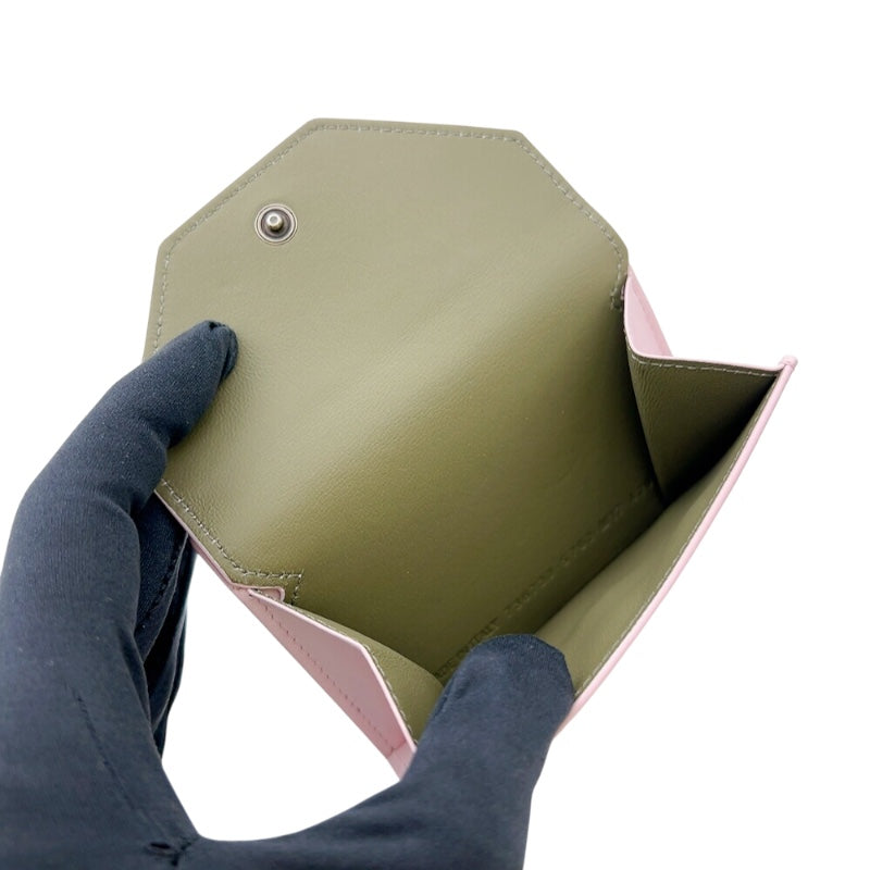 バレンシアガ BALENCIAGA ENVELOPE　ミニウォレット 736730 レザー ユニセックス 三つ折り財布
