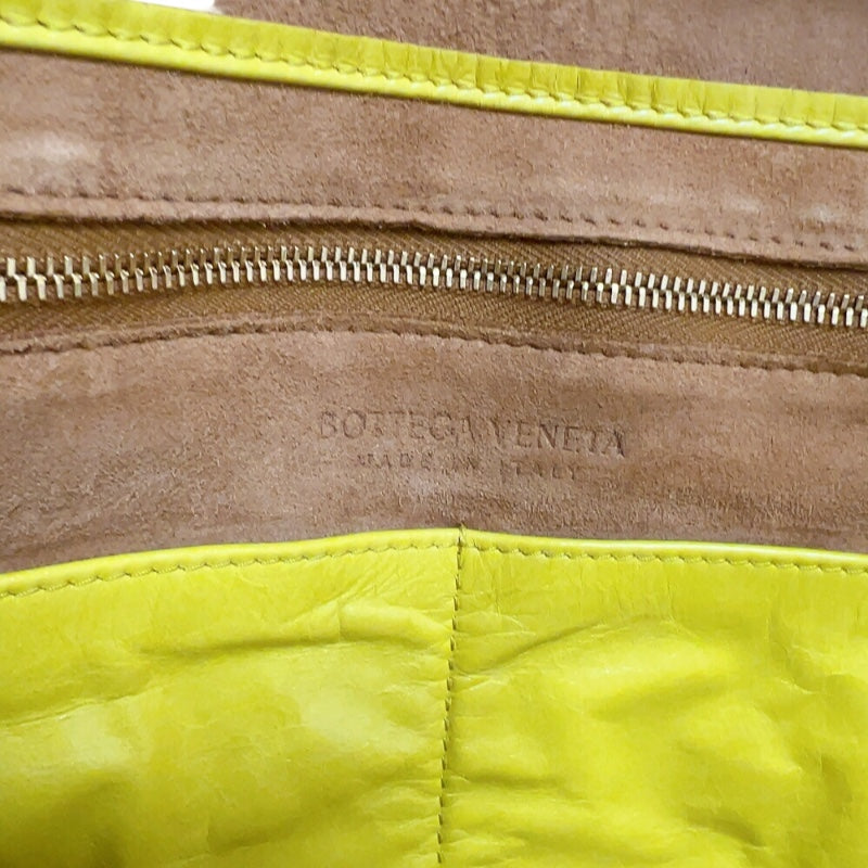 ボッテガ・ヴェネタ BOTTEGA VENETA ザアルコト―ト イエロー レザー レディース ショルダーバッグ
